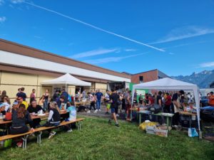 Stands de nourriture Run2Help