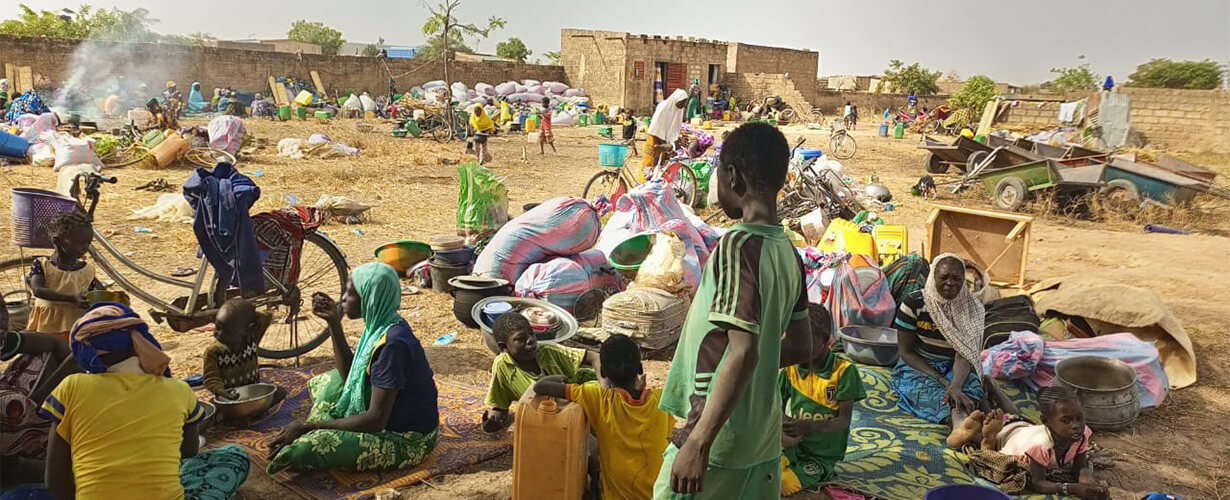 Au Burkina Faso, les violences ont entraîné le déplacement de plus de 2 millions de personnes.