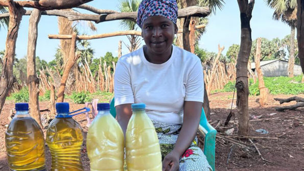 Eulalie, participante aux groupes d’épargne à Bessada, au Tchad.